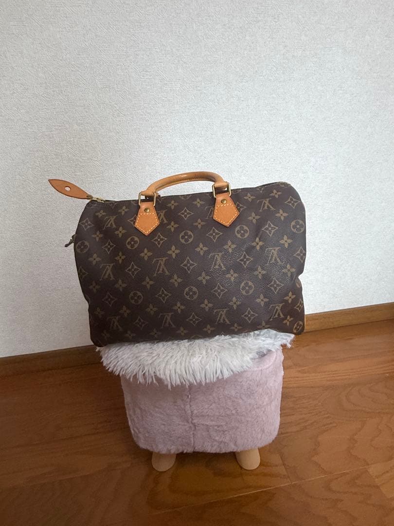 ルイヴィトン スピーディモノグラム 正規品　鍵付 ヴィンテージ【おまけ付】