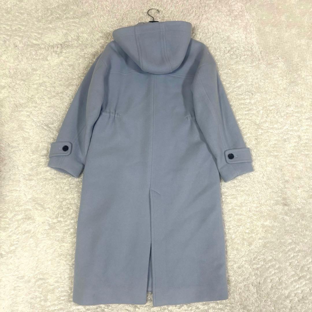 ルーニィ　ウール　ダッフルコート　ロングコート　ウエスト調節　美ライン