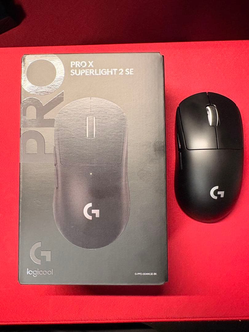 logicool PRO X SUPERLIGHT 2 SE ブラック