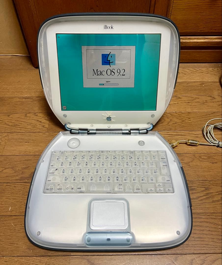 中古 iBook G3 クラムシェル グラファイト  動作品