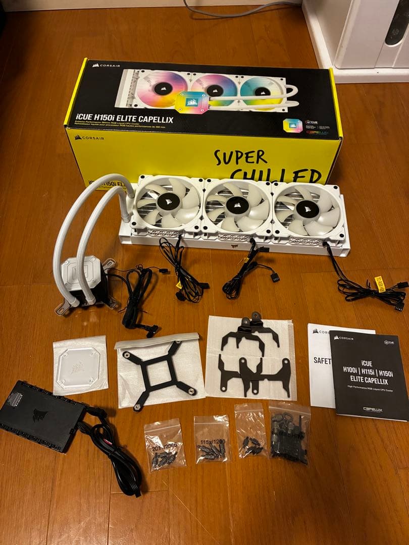 PC用ファン・クーラー 360mm CORSAIR iCUE H150i ELITE CAPELLIX