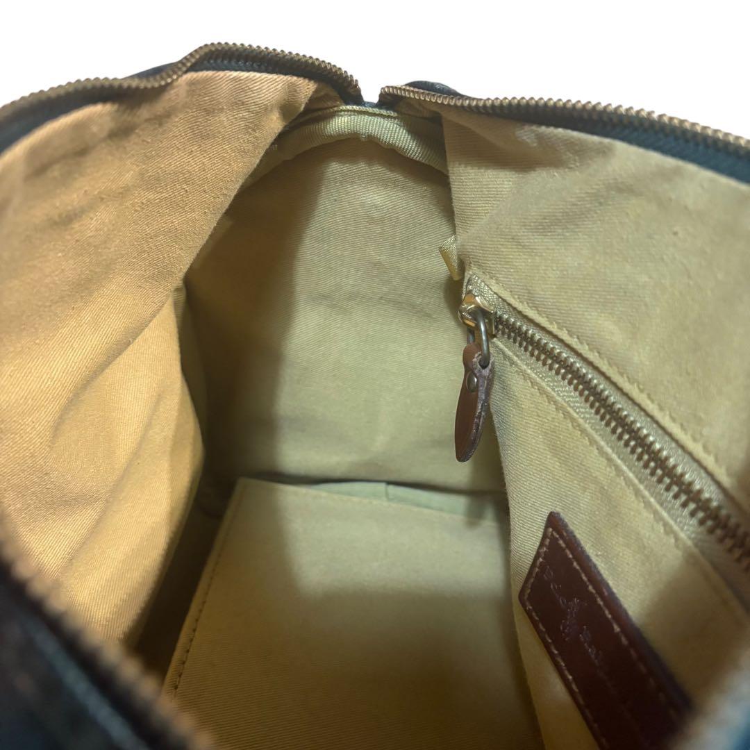 ポロラルフローレン ミニボストンバッグ ビンテージ PVC レザー