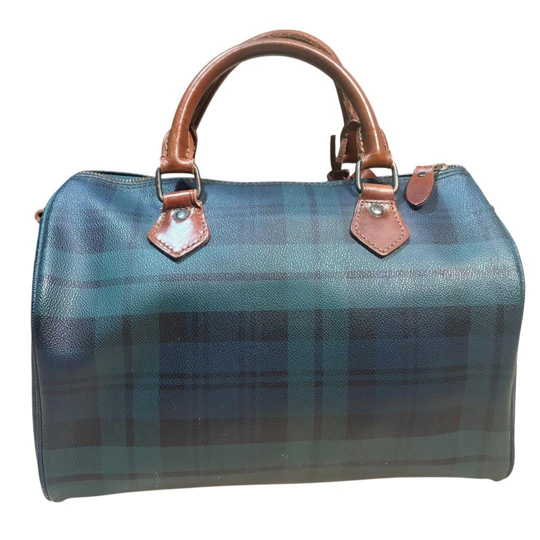 ポロラルフローレン ミニボストンバッグ ビンテージ PVC レザー