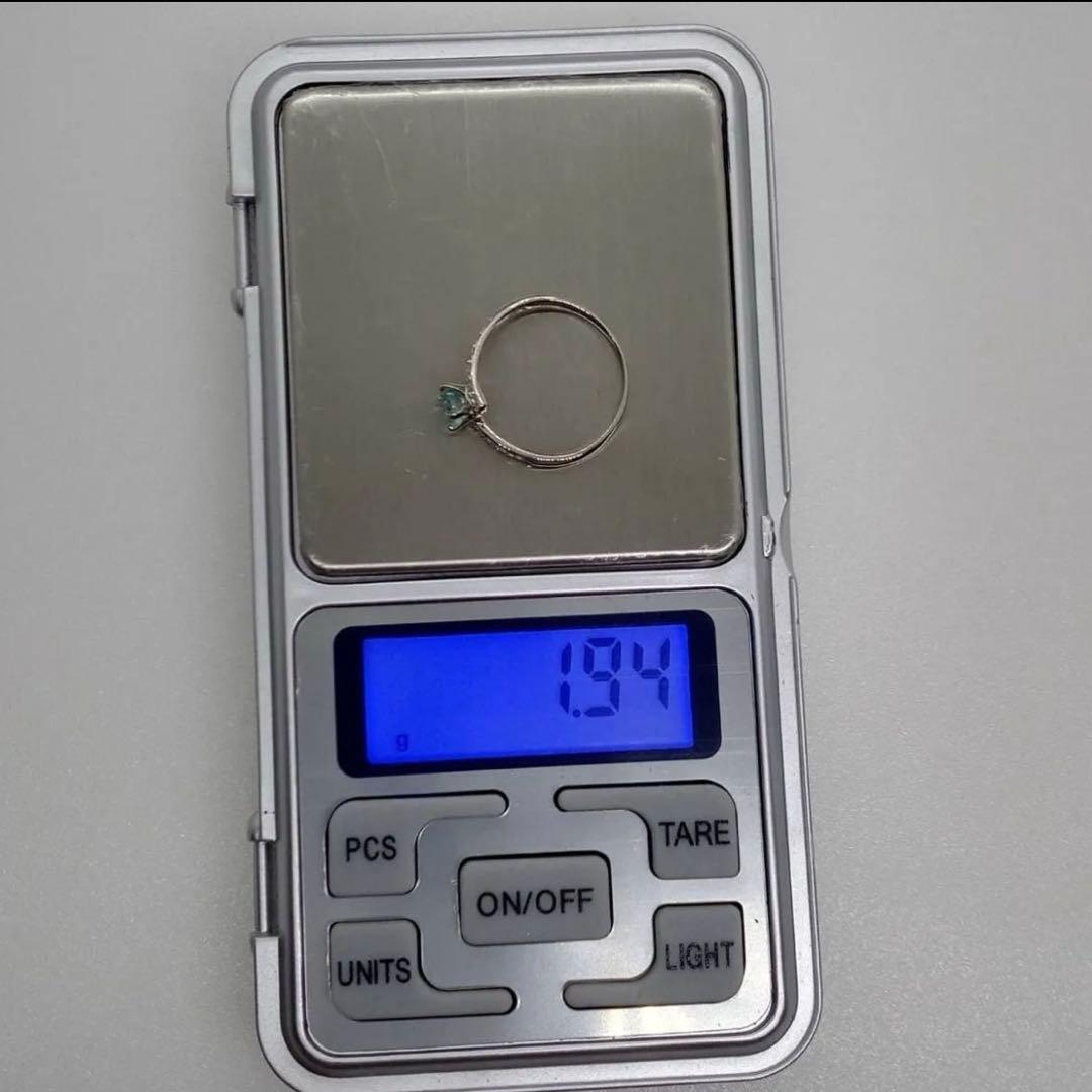 h*o様 pt900 世界三大希少石パライバトルマリン＆天然ダイヤモンドリング