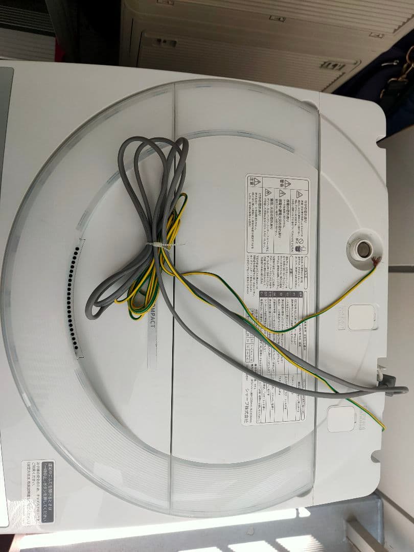 8/27まで。値下中【22年製】SHARP ES-GE7F 自動洗濯機 7kg