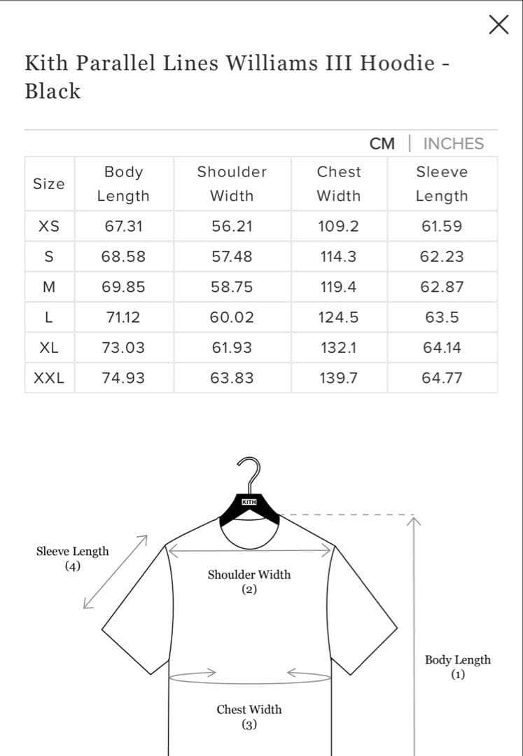 KITH フーディー パーカー 海外買付 Lサイズ