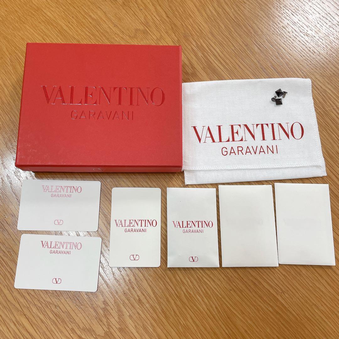 VALENTINO GARAVANI ブラック カードケース フラグメントケース