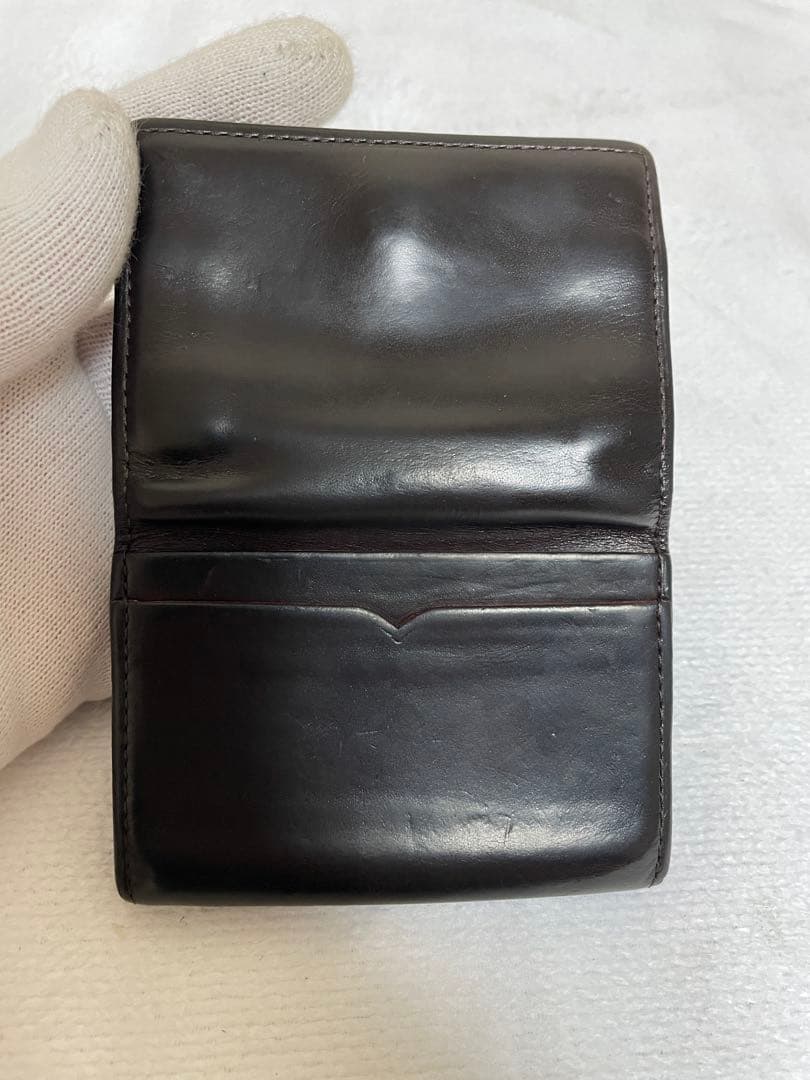 GANZO ガンゾGUD2 カード入れ付き小銭入れ バーガンディ