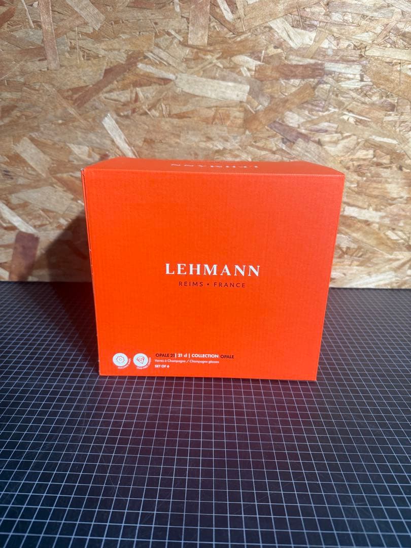【未使用】LEHMANN ルイ・ロデレール シャンパングラス 6脚×4箱