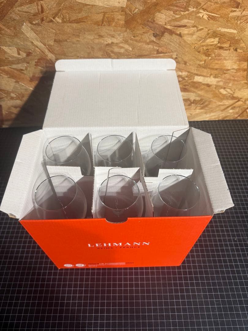 【未使用】LEHMANN ルイ・ロデレール シャンパングラス 6脚×4箱