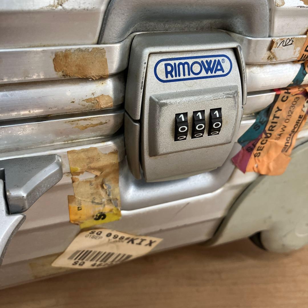 い*ち様 リモワ　シルバー　キャリーケース