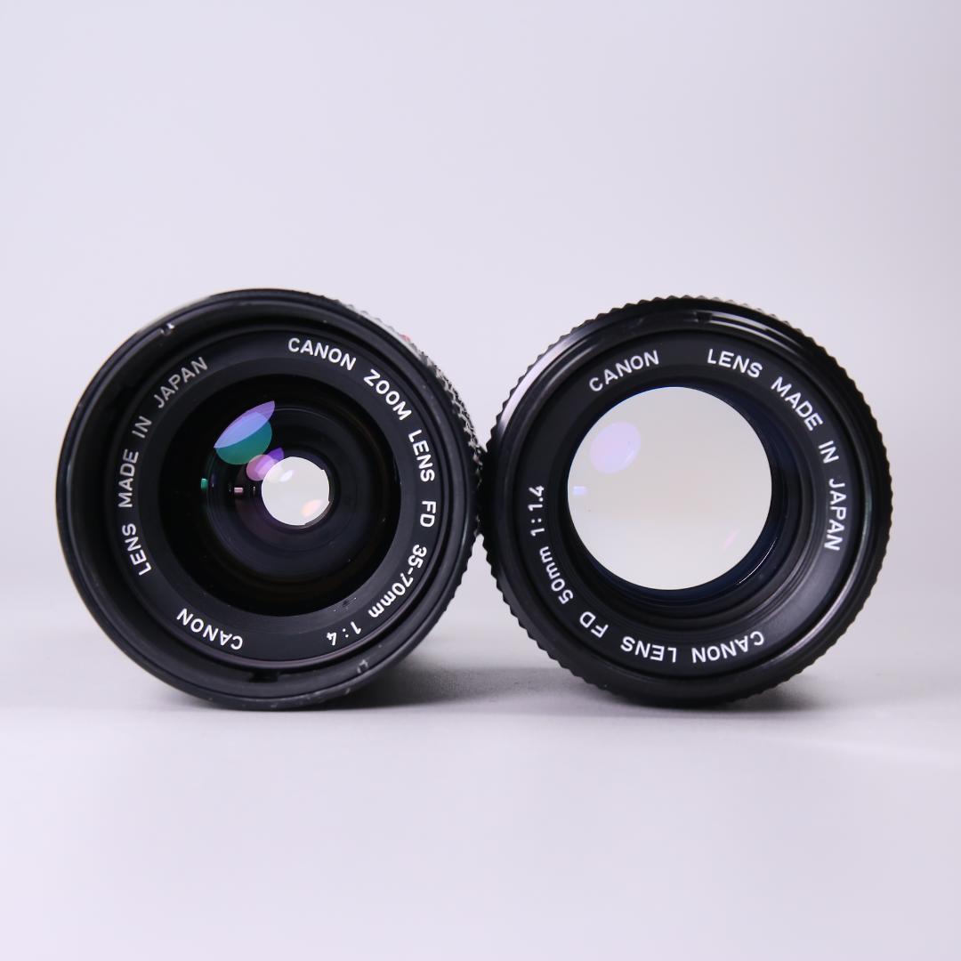 ☆完全動作＆美品☆Canon AE-1 PROGRAM レンズ２本　＃510