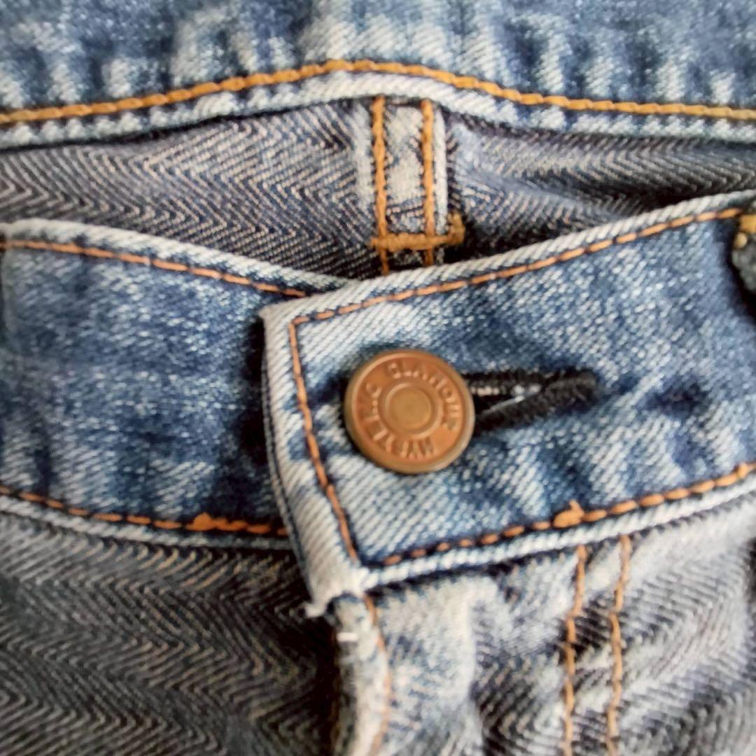 90s 初期　ヒステリックグラマー ツギハギデニム ウミヘビ　S フレア　y2k