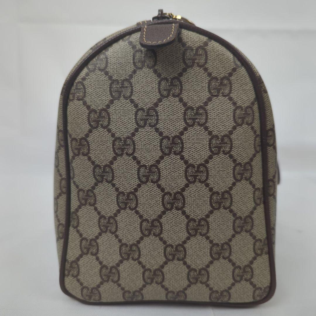【良品】GUCCI オールド グッチ GG柄 ミニボストン ハンドバッグ