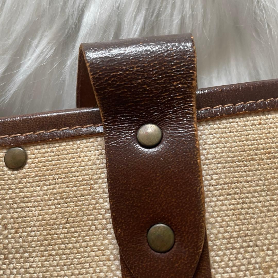 70Sヴィンテージ　Enid Collins/エニッドコリンズバッグ　鳥かご　花