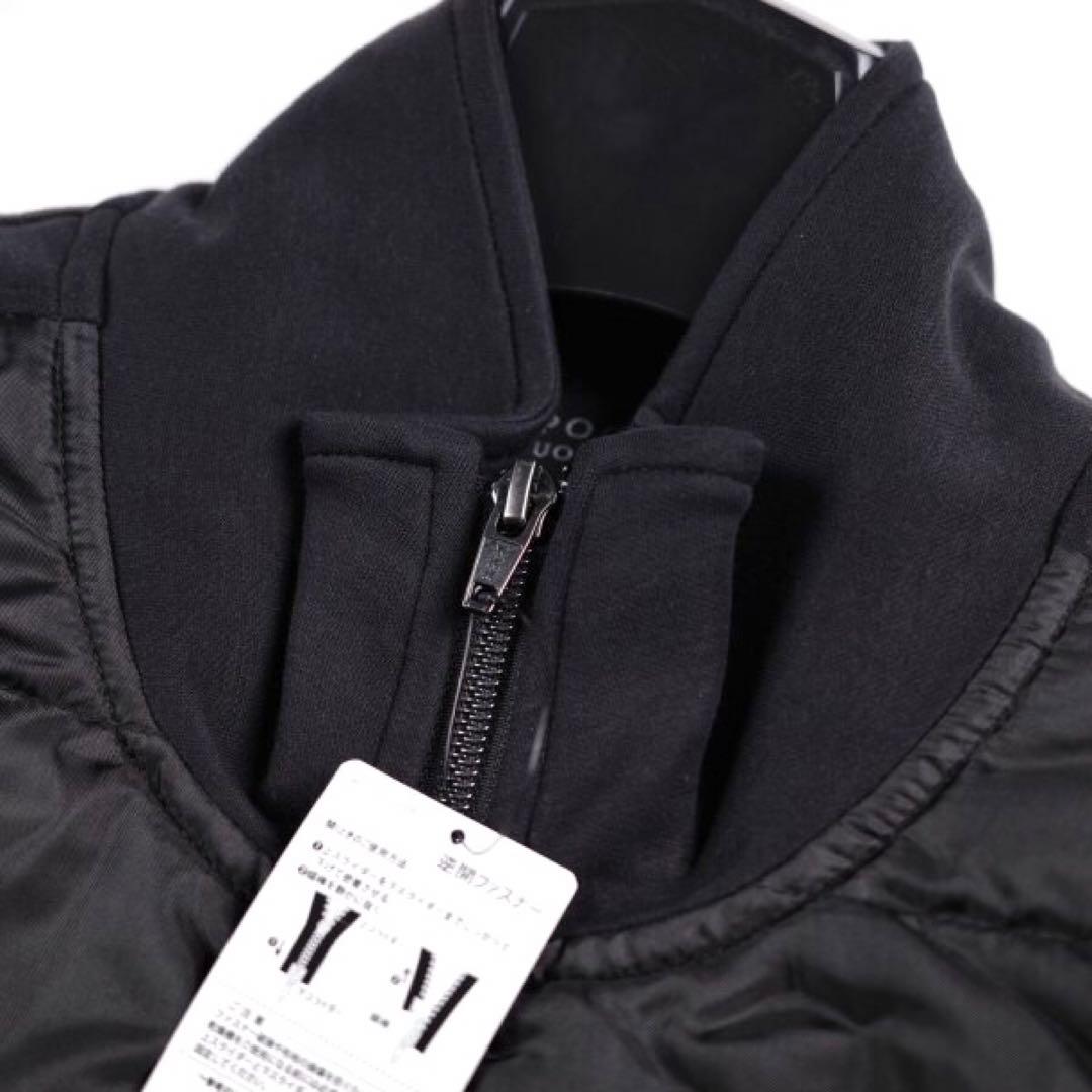 【EPOCA UOMO／エポカ ウォモ】秋冬 防寒 中綿ジップアップブルゾン・L