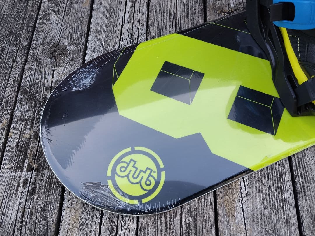 子供用 スノーボード3点セット DUB 108cm ビン BOAブーツ 20.5