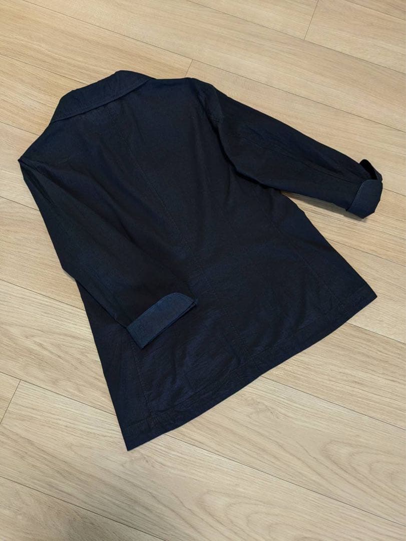 【新品・タグ付き】45R チャイナ インディゴ コットン ジャケット 2/M