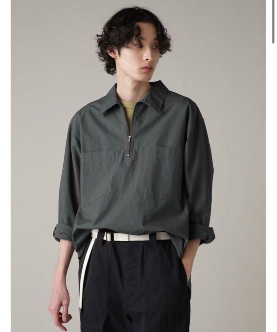 MHL. CRISP COTTON LINEN エムエイチエル　シャツ