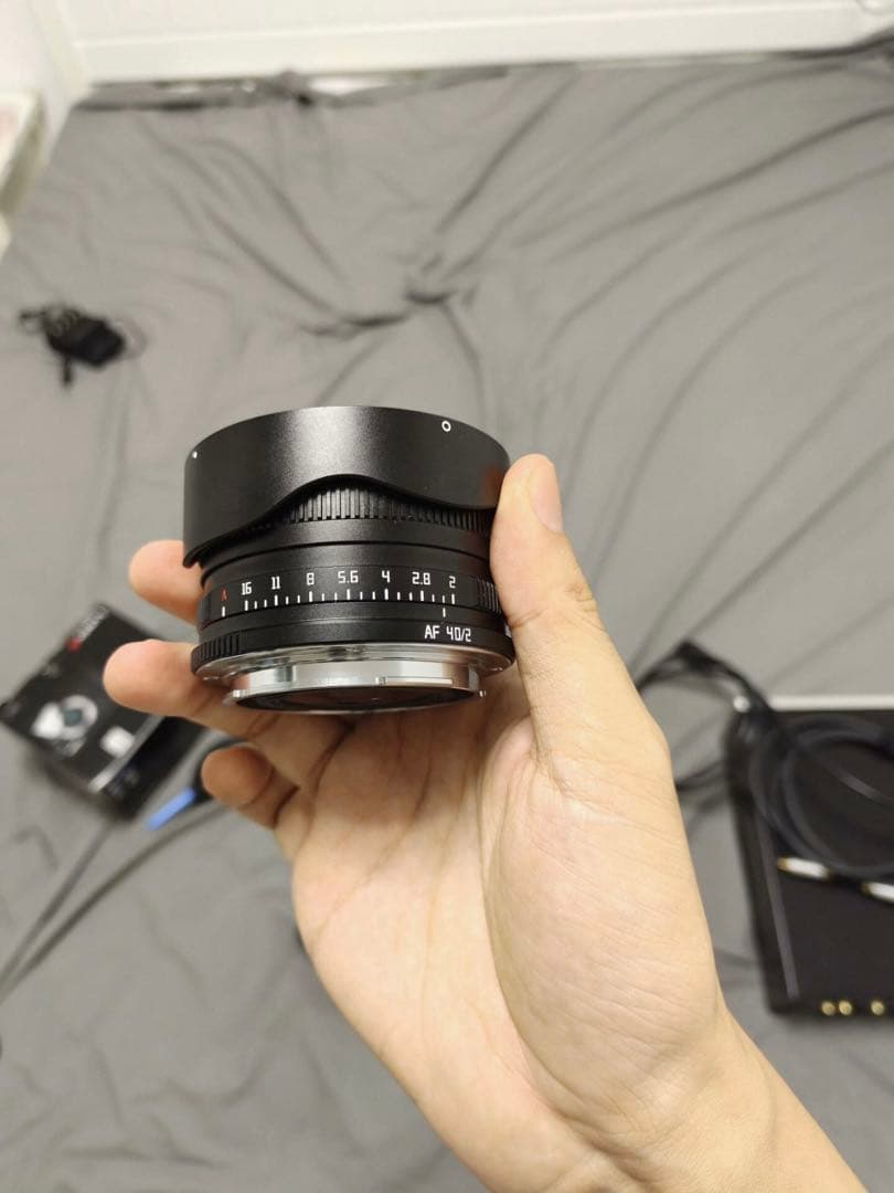 Emotaro TTArtisan 40mm f2 AF Lマウント