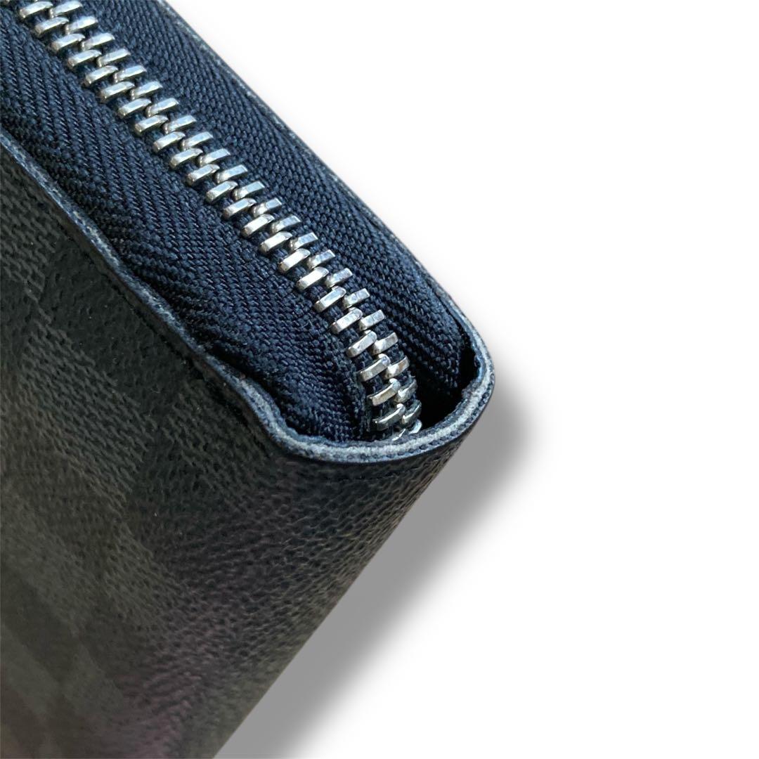 LOUIS VUITTON スペイン製 ダミエ 長財布 ジッピー オーガナイザー