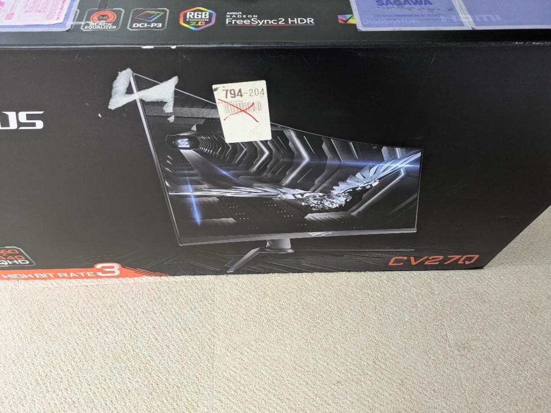 AORUS CV27Q モニター
