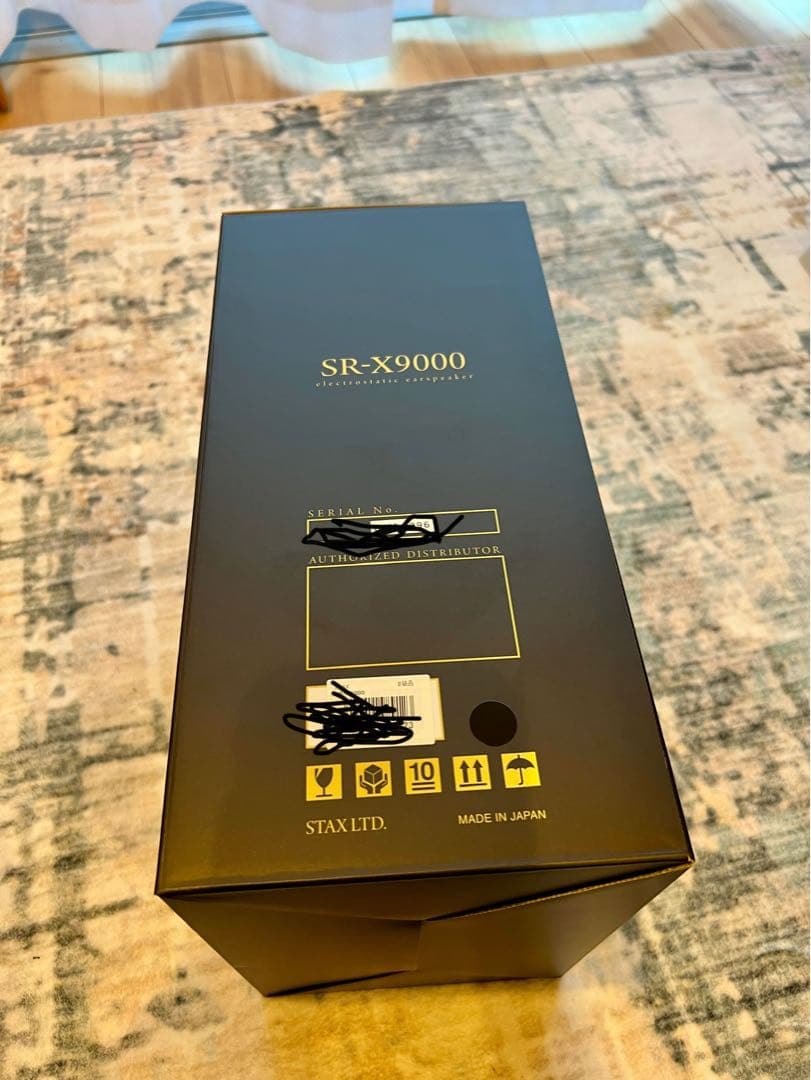 STAX SR-X9000 静電型イヤースピーカー 未使用B級品