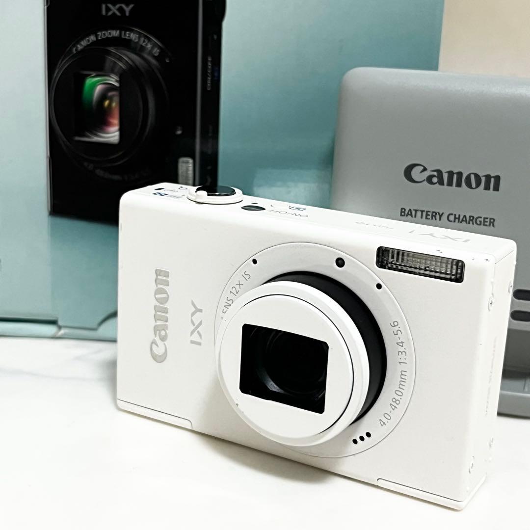 Canon キャノン IXY1 コンパクトデジタルカメラ ホワイト