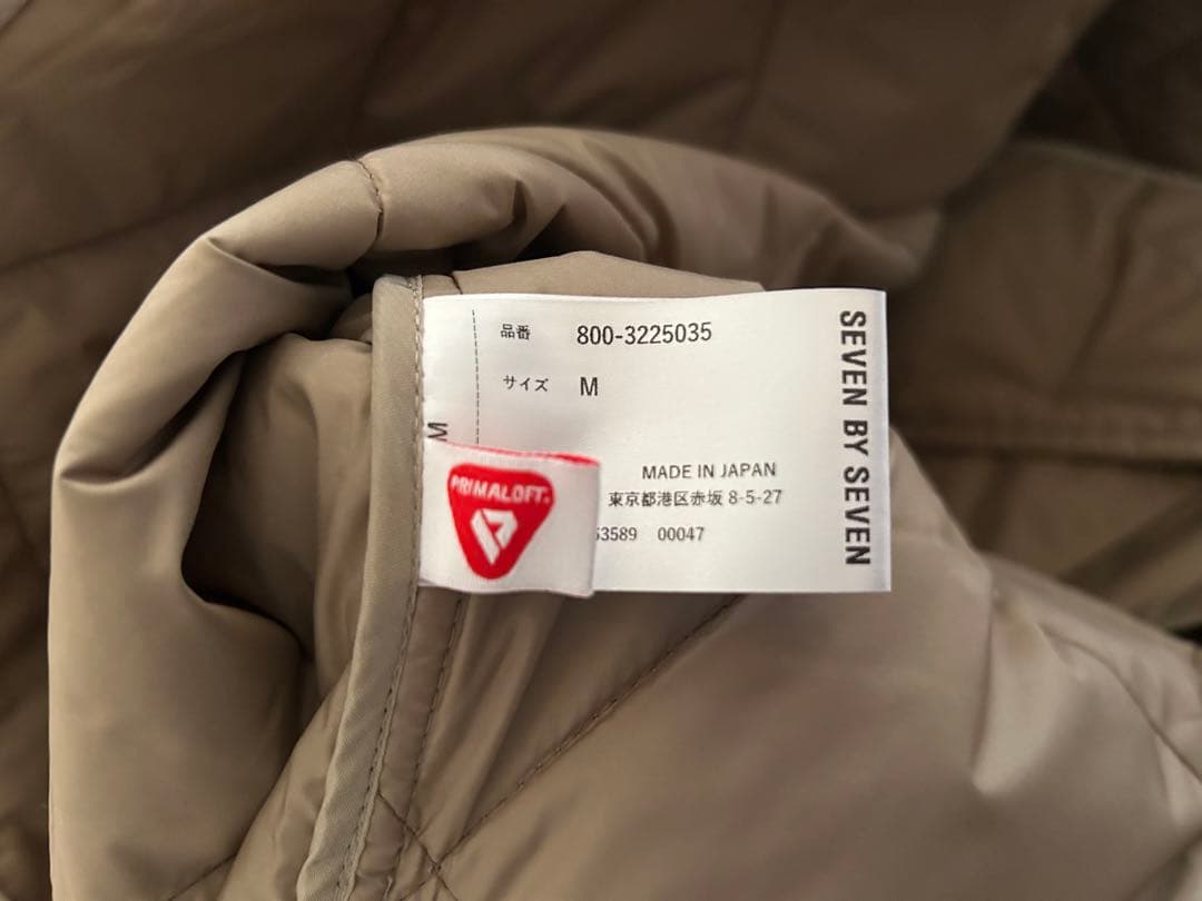 ジャケット・アウター sevenbyseven QUILTING SHIRTS BLOUSON