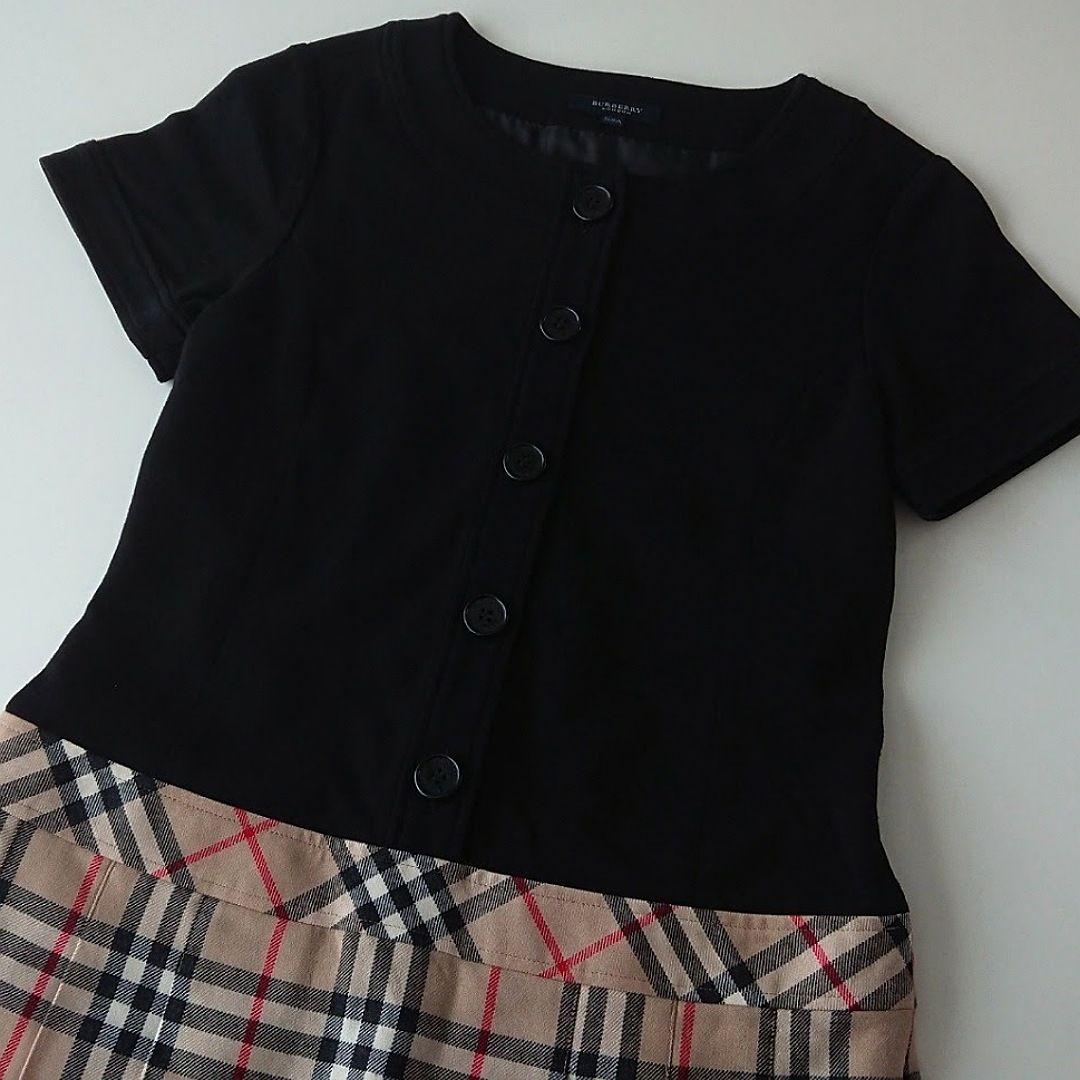 三陽商会＊バーバリー＊160A切り替えワンピース