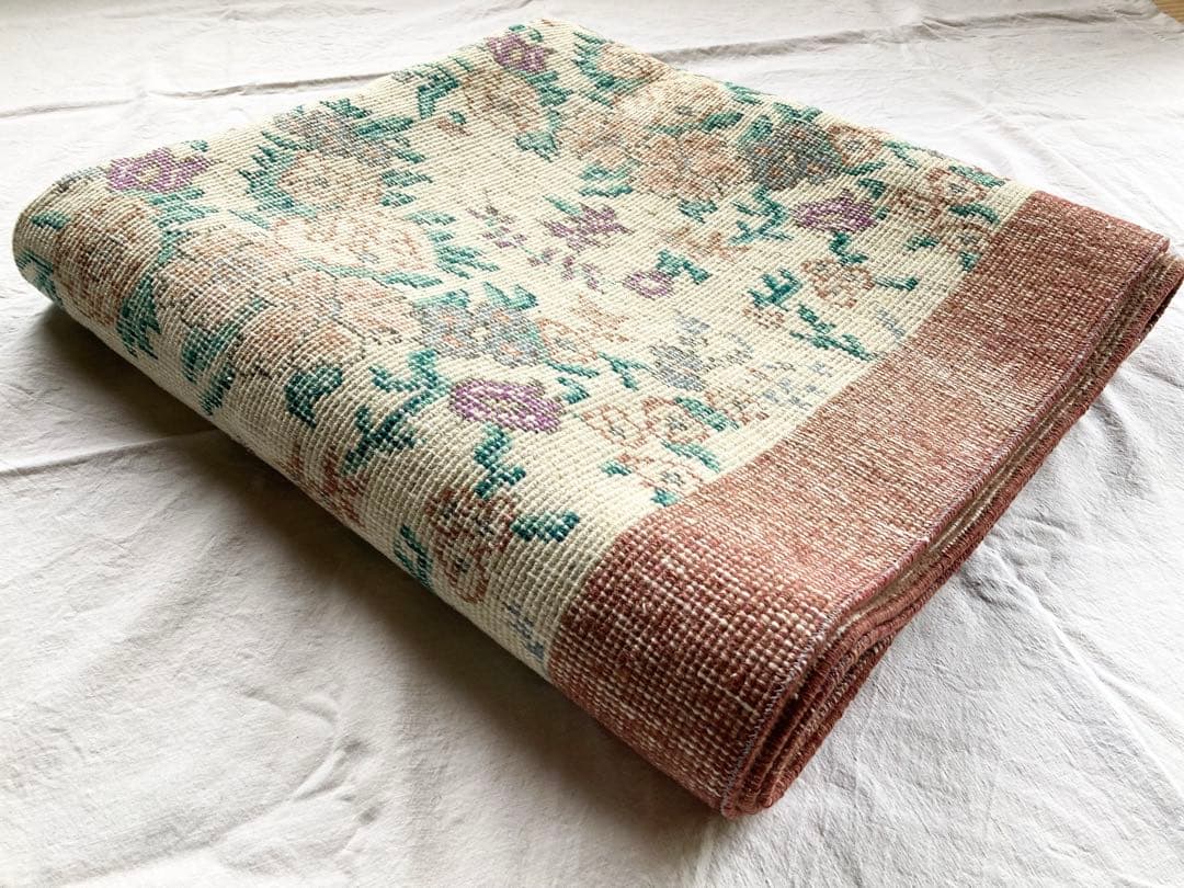 トルコヴィンテージラグ113×206