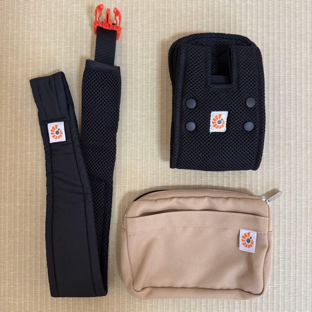 【美品】 ergobaby 抱っこ紐 OMNI360デザート　ベージュ エルゴ