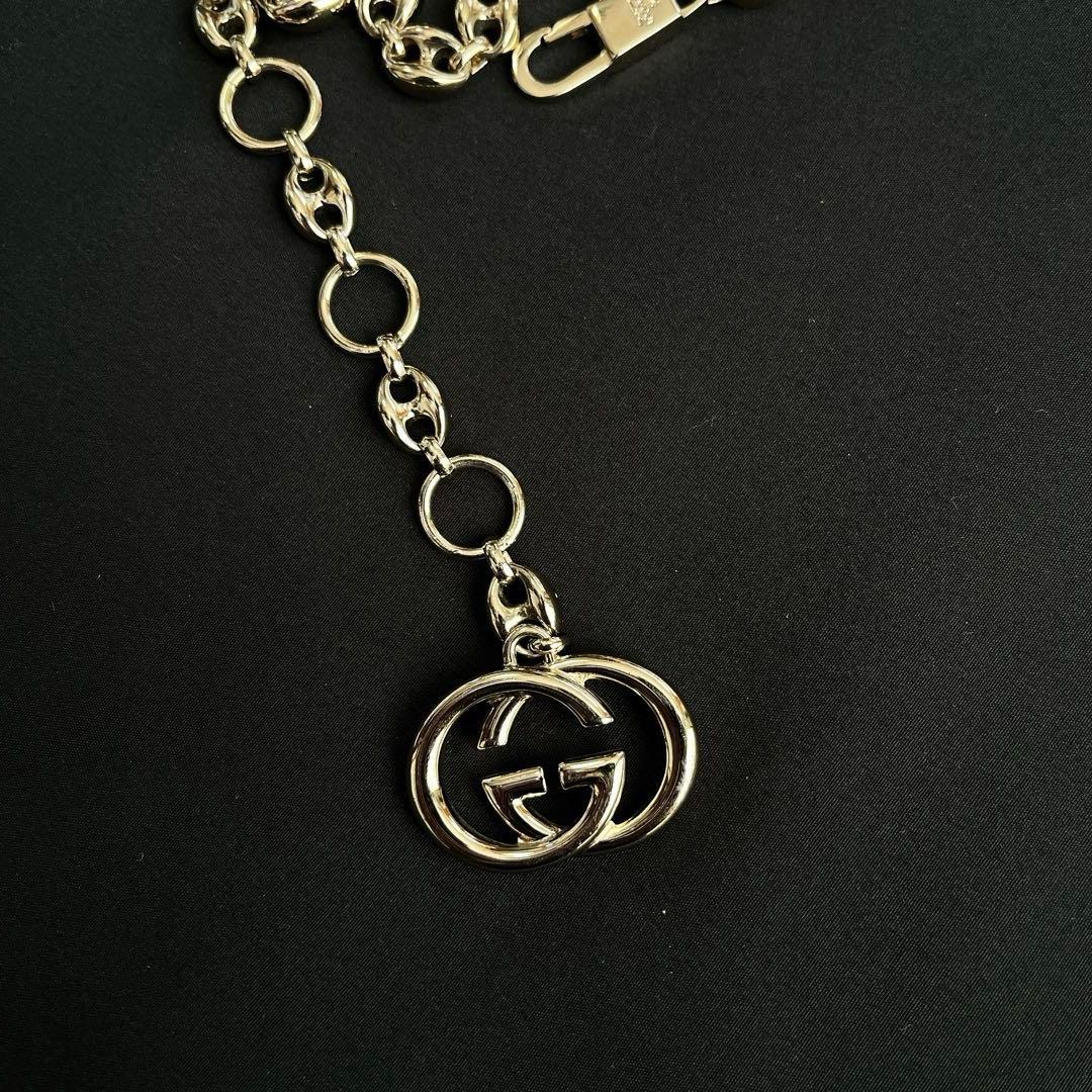 希少✨GUCCI チェーンベルト インターロッキング ゴールド oidgucci