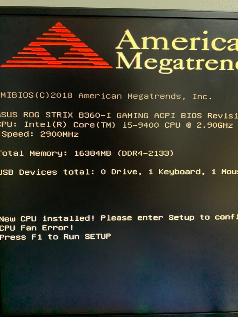 【動作確認済み】Intel Core i5-9400 & i7-9700 CPU