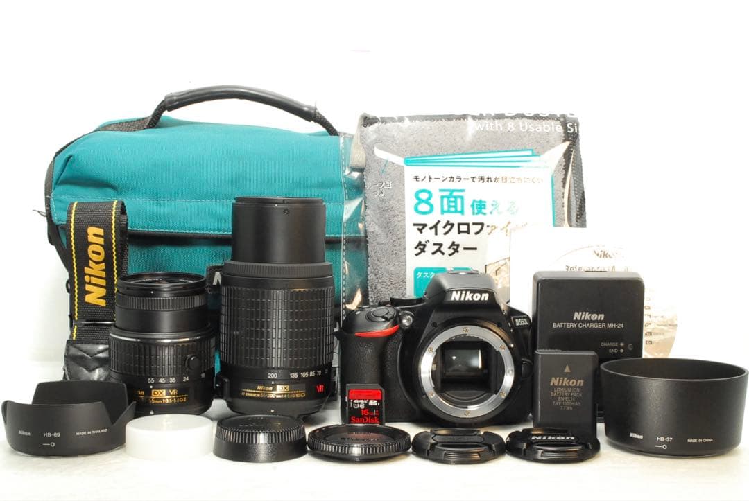 高橋　勝_Nikon D5500 ❤️ダブルレンズ❤️デジタル一眼レフカメラ