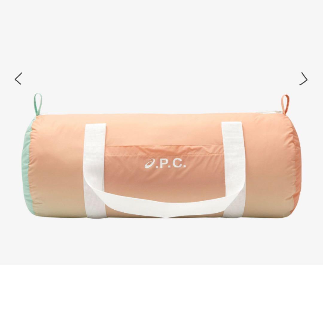 ASICS ジムバッグ　A.P.C. アーペーセー　アシックス　APC コラボ