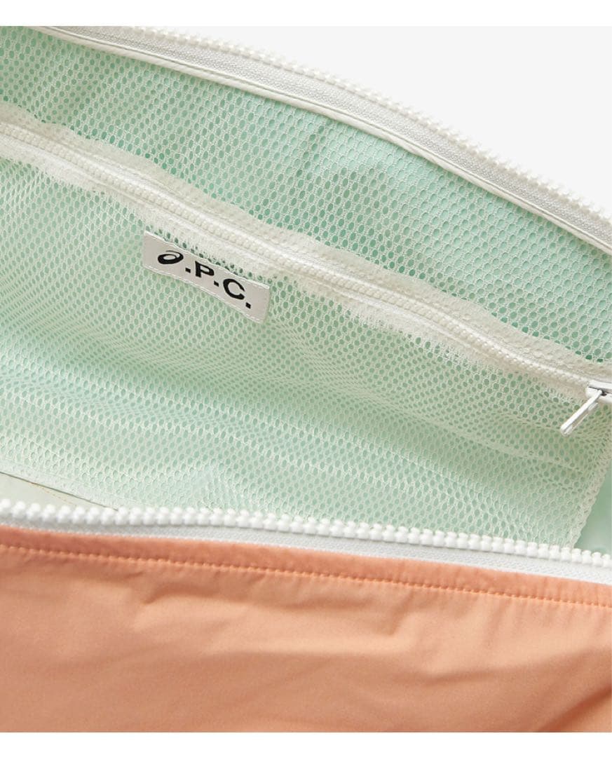 ASICS ジムバッグ　A.P.C. アーペーセー　アシックス　APC コラボ