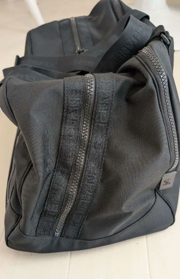 CHANEL ブラック ボストンバッグ　ゴルフ、ジムにも