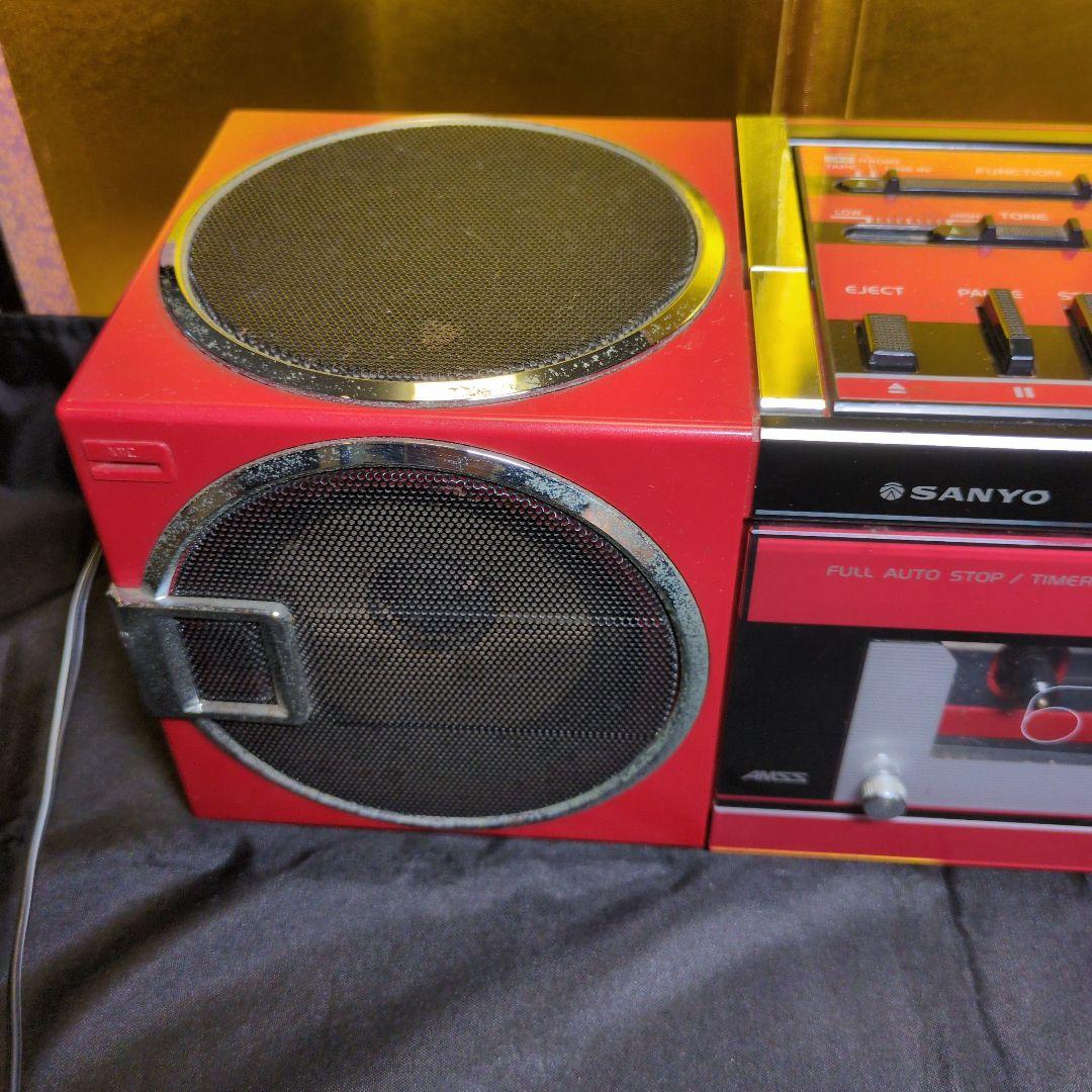 SANYOサンヨー MR-Q4 おしゃれなサウンド ステレオラジオカセット