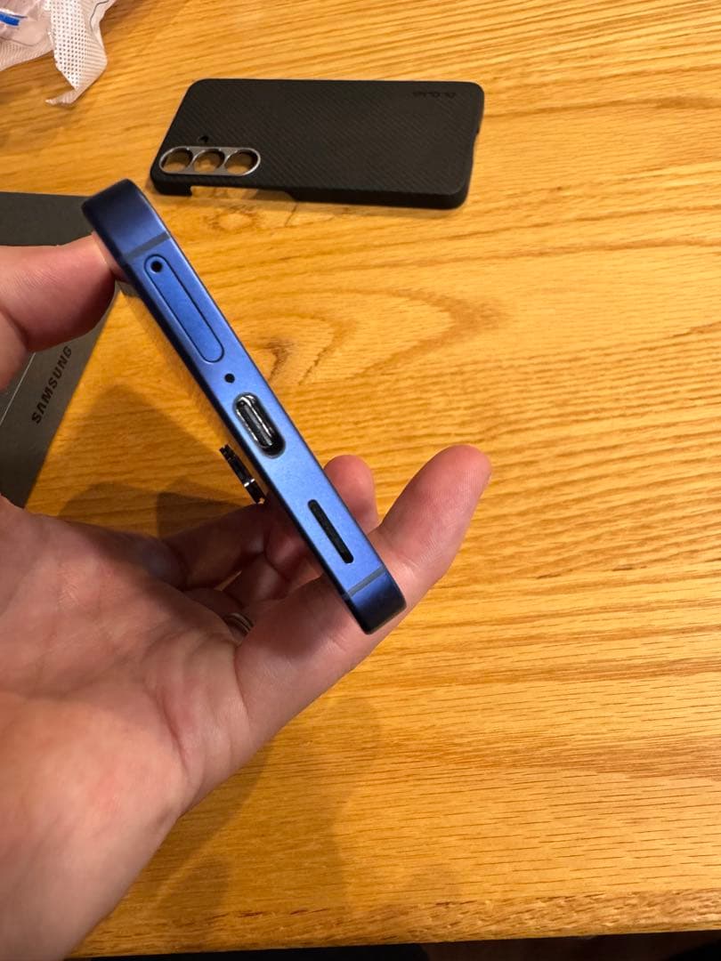 （国内版）Samsung Galaxy S25 ネイビー　２５６GB 美品