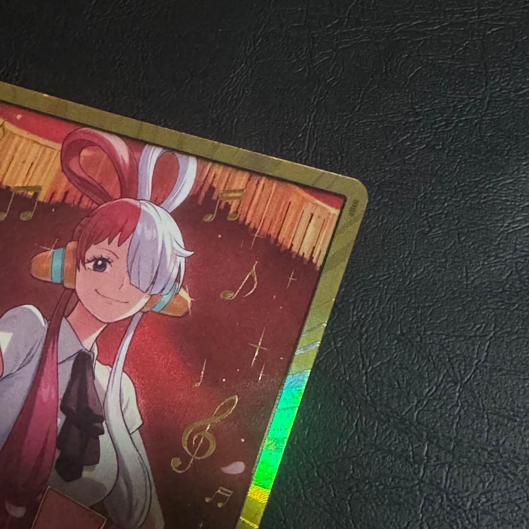 ワンピースカード ヒロインエディション ドンカード ウタ 金 スーパーパラレル