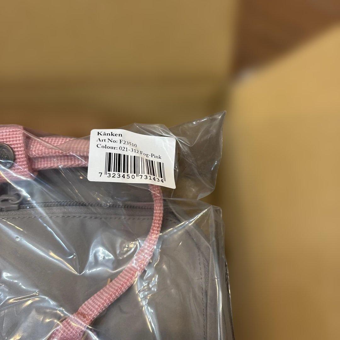 新品未開封 フェールラーベンkanken カンケンリュック16 L フォグピンク