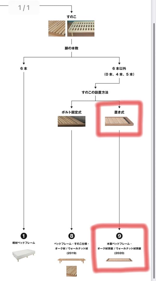 無印良品 木製ベッドフレーム シングル オーク材