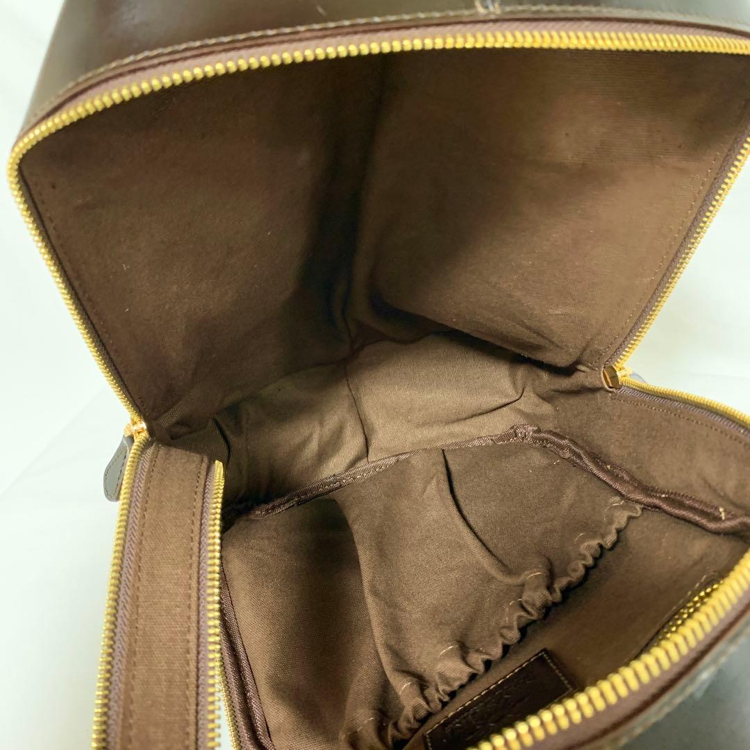 DAYSART イタリアンレザー ボディバッグ ブラウン 左右掛け