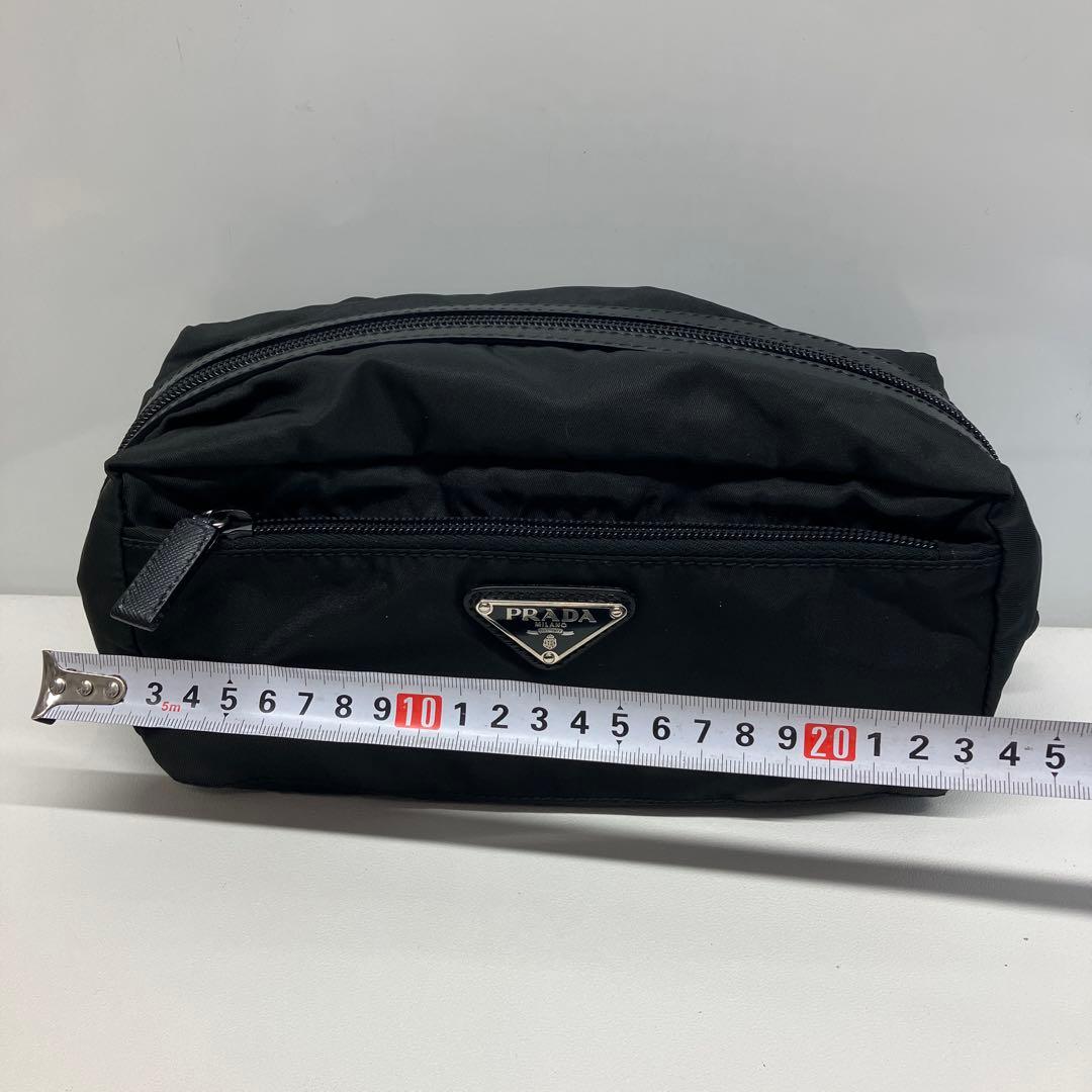 美品 PRADA MV28 プラダ セカンドバッグ サフィアーノ ナイロン