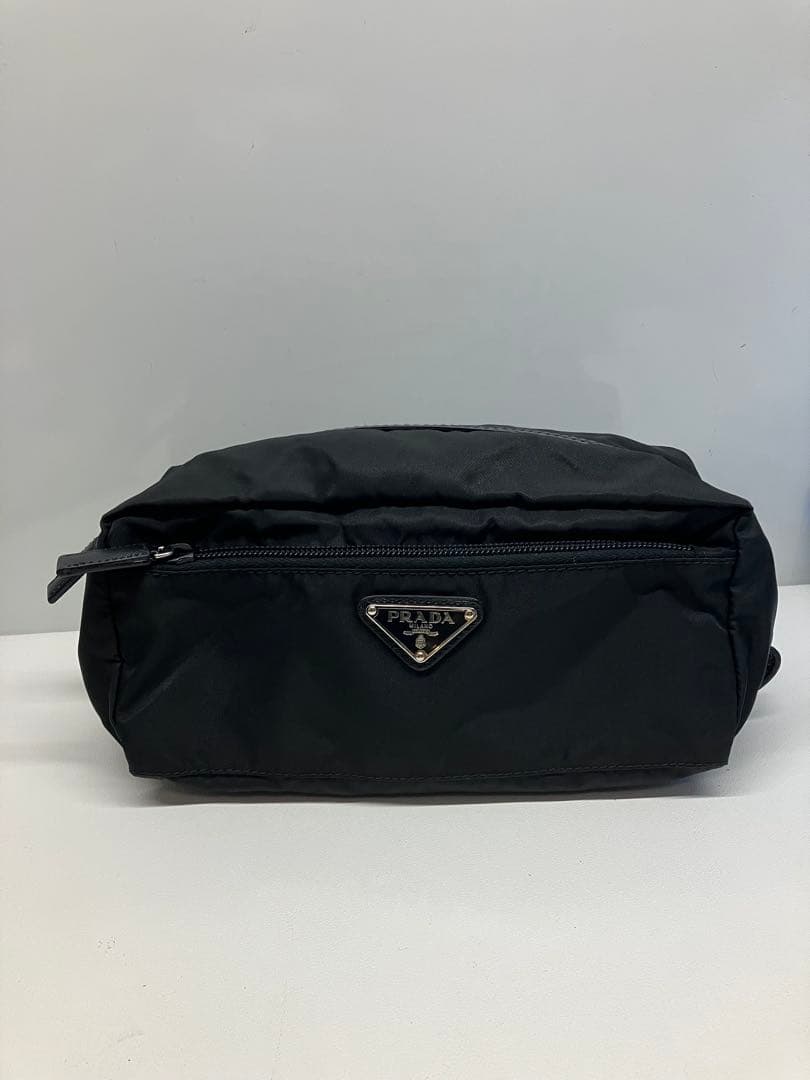 美品 PRADA MV28 プラダ セカンドバッグ サフィアーノ ナイロン