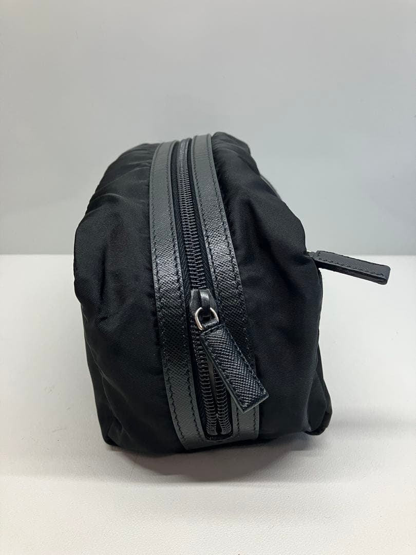 美品 PRADA MV28 プラダ セカンドバッグ サフィアーノ ナイロン