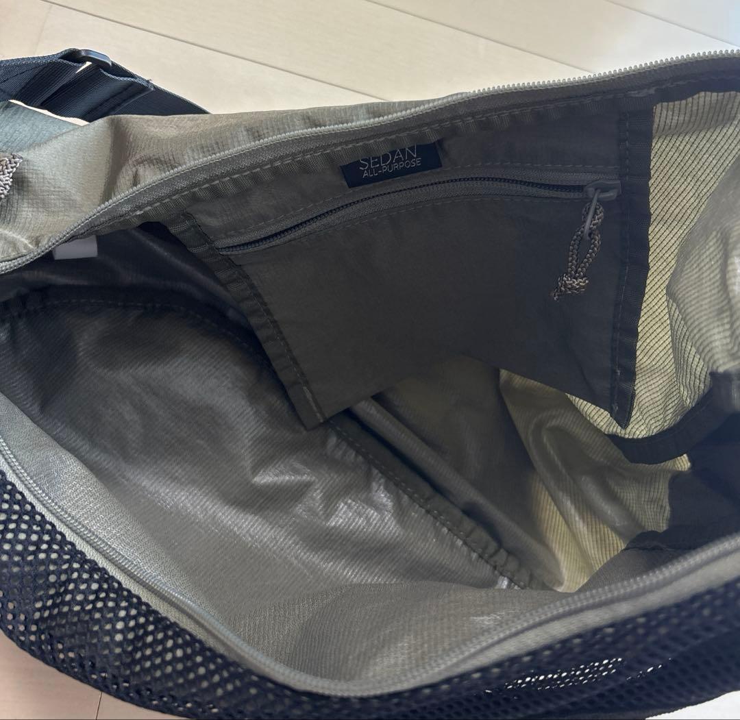 【美品】SEDAN ALL-PURPOSE　MESH SHOULDER BAG