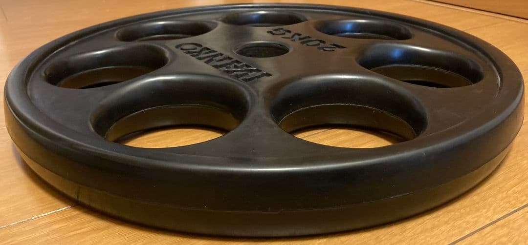 送料込 ①ivanko オリンピックラバープレート20kg　アイロテック mbc