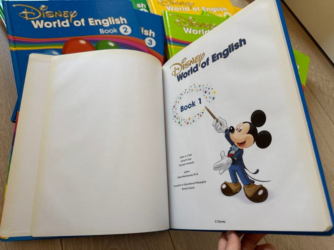 DWE メインプログラム　絵本全12冊　CD全14枚　ディズニー英語　最新版